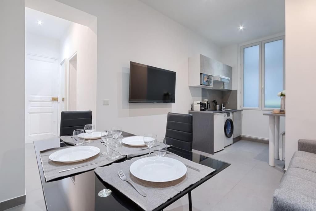 Batignolles Lemercier Cosy Apartment 4P-1Br Paryż Zewnętrze zdjęcie